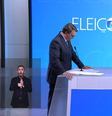 O presidente e candidato à reeleição, Jair Bolsonaro (PL), e Padre Kelmon (PTB) fizeram 'dobradinha' em mais um debate para atacar Lula e esquerda  Foto: Reprodução/TV Globo