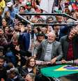 Lula e Haddad participaram de ato em São Paulo  Foto: Allison Sales/FotoRua / Estadão