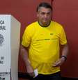 Jair Bolsonaro votando no Rio de Janeiro em 2022.  Foto: Andre Coelho/Pool / Reuters