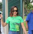 Anitta vota em colégio na Barra da Tijuca, no Rio de Janeiro  Foto: Gabriel Rangel / AG News