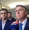 Governador Rodrigo Garcia (PSDB) e o presidente e candidato à reeleição Jair Bolsonaro (PL) durante anúncio de apoio do tucano  Foto: Facebook Jair Bolsonaro/Reprodução / Estadão
