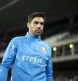 Abel Ferreira, técnico do Palmeiras, dá declarações em coletiva após time vencer o Botafogo de virada  Foto: Estadão Conteúdo/Jorge Rodrigues