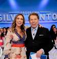 Patrícia Abravanel e Silvio Santos  Foto: SBT