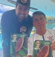 Bolsonaro posou com 'picanha mito'  Foto: Reprodução/Twitter