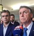 Governador Rodrigo Garcia (PSDB) assume apoio à candidatura de Tarcísio de Freitas (Republicanos) e de Jair Bolsonaro (PL)  Foto: Facebook Jair Bolsonaro/Reprodução / Estadão