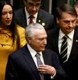 Michel Temer deve anunciar apoio a Jair Bolsonaro   Foto: Fátima Meira / Futura Press