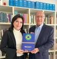 Tebet e Alckmin  Foto: Divulgação/MDB / Estadão