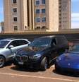 Carros de luxo apreendidos em operação da PF nesta quinta-feira, 6  Foto: Polícia Federal