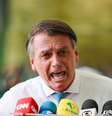 Bolsonaro diz, aos gritos, que decisão do ministro Alexandre de Moraes sobre assessor foi 'crime'  Foto: Poder360