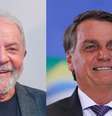 Candidatos à Presidência Jair Bolsonaro (PL) e Luiz Inácio Lula da Silva (PT) erraram ao citar dados e fatos sobre educação, economia, ministros do STF e terras indígenas.  Foto: Poder360