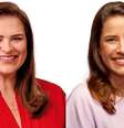 Montagem apresenta, à esquerda, Marilia Arraes, e à direita, Raquel Lyra. Elas são candidatas ao governo de Pernambuco e a Alma Preta comparou algumas de suas propostas.  Foto: Instagram/Reprodução / Alma Preta
