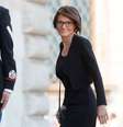  A ministra italiana da Igualdade de Oportunidades e das Famílias, Elena Bonetti, no Palácio Presidencial Quirinale, em Roma.  Foto: Reuters