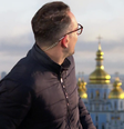 Correspondente brasileiro se assusta com míssil em Kiev  Foto: Reprodução