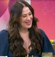 Claudia Raia no Mais Você  Foto: Globo