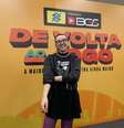 Ana Xisdê é uma das principais influenciadoras gamers presentes na BGS 2022  Foto: Alexandre Barker / Game On