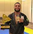 Thaynã Higor da Cruz Silva, tricampeão mundial de jiu-jitsu, foi morto por atirador em Praia Grande  Foto: Reprodução/Instagram / Estadão