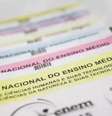 Cadernos da prova do Enem  Foto: fdr