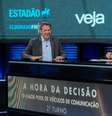Com ausência de Tarcísio (Republicanos), Haddad (PT) é entrevistado no SBT   Foto: Divulgação/ SBT