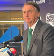 Bolsonaro chega para debate na Band  Foto: Karen Lemos/Terra