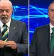 Lula e Bolsonaro se enfrentam em primeiro debate presidencial do segundo turno  Foto: Reprodução/Band