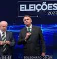 Durante debate, Lula e Bolsonaro usaram maior parte do tempo para falar sobre pandemia, fake news e corrupção  Foto: Reprodução/TV Bandeirantes / BBC News Brasil
