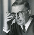 O filósofo francês Jean-Paul Sartre.  Foto: Encyclopædia Britannica/Reprodução / Guia do Estudante