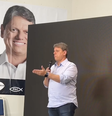 Tarcísio em coletiva de imprensa  Foto: Poder360