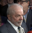 Lula (PT) em entrevista após debate com Jair Bolsonaro (PL)  Foto: Reprodução/Twitter/CNN Brasil