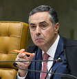 O ministro do Supremo Tribunal Federal e ex-presidente do Tribunal Superior Eleitoral (TSE), Luís Roberto Barroso.   Foto: CARLOS MOURA/SCO/STF / Divulgação