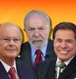 Lula perdeu o apoio de Edir Macedo e não conta com a torcida de Silvio Santos  Foto: Reproduções/Montagem: Blog Sala de TV