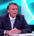 Bolsonaro é questionado sobre mudança de opinião sobre reeleição em sabatina no SBT   Foto: Reprodução/SBT