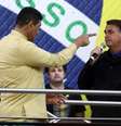Bolsonaro participa de evento com evangélicos  Foto: Carla Carniel / Reuters