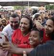 Atentado interrompe evento pró-Lula com a governadora do Rio Grande do Norte, Fátima Bezerra, em Macaíba  Foto: Reprodução Twitter / Estadão