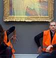 Protesto em Potsdam, Alemanha, teve purê de batata em pintura de Monet  Foto: DW / Deutsche Welle