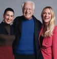 Fernanda Paes Leme, Antônio Fagundes e Giovanna Ewbank   Foto: @gioh_oficial/Instagram/Reprodução / Elas no Tapete Vermelho