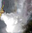 Avião Canadair na encosta do Etna [foto de arquivo]  Foto: Arquivo/Ragonese/Scardino ANSA-CD / Ansa - Brasil