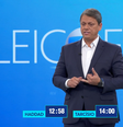 Tarcísio em debate na TV Globo  Foto: Reprodução/ TV Globo