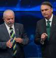 Lula e Bolsonaro no debate da Band, dia 16 de outubro  Foto: Anadolu Agency/Getty Images / BBC News Brasil