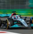 George Russell colocou a Mercedes na frente no México   Foto: Mercedes / Grande Prêmio