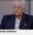 O jornalista, de 81 anos, queria assistir a um debate com mais contestação aos presidenciáveis  Foto: Reprodução/TV