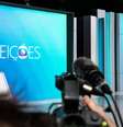Lula e Bolsonaro durante o debate da Rede Globo  Foto: Estadão Conteúdo