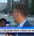 Daniel Catalão se irritou com jovens que supostamente tentaram roubá-lo durante um 'ao vivo'  Foto: Reprodução/TV
