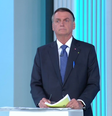 "O sistema está contra mim", diz Bolsonaro sobre TV Globo e STF  Foto: Reprodução/Globo