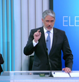 O jornalista e apresentador William Bonner mediou o debate presidencial na noite desta sexta-feira, 28.  Foto: Reprodução/Globo
