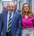 Lula ao lado da esposa, Janja.  Foto: Reprodução, Redes Sociais / BM&C News