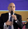 Alexandre de Moraes fala sobre ações do TSE  Foto: Reprodução/TSE