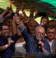 Lula fez discurso da vitória em São Paulo  Foto: Carla Carniel / Reuters