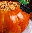 Guia da Cozinha - Moranga com frango cremoso para um almoço assustador de Halloween  Foto: Guia da Cozinha