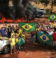 No auge dos bloqueios, na segunda-feira, PRF registrou mais de 400 pontos de interdição em estradas do país  Foto: DW / Deutsche Welle