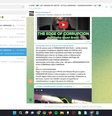 Mensagem em grupo no Telegram no dia 14 de outubro pedia por intervenção  Foto: Aos Fatos